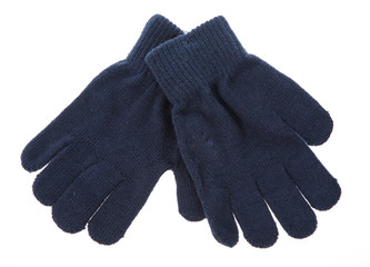 Pair of Knitted winter gloves.
