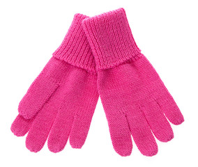 Pair of Knitted winter gloves.