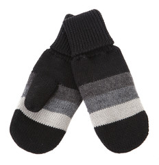 Pair of Knitted winter mittens.