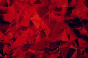 Czerwony witrażu 3d renderingu tło - 140555390