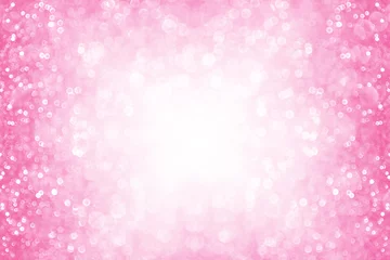 Foto op Plexiglas Meisjeskamer Roze glitter meisje prinses partij verjaardag achtergrond of rand