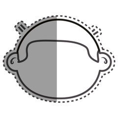 cute little boy character vector illustration design