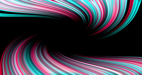 abstract colorful radiant explosion