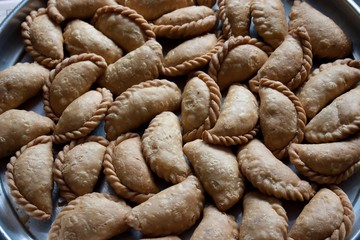 Kanole, savory snacks from India