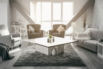 Interior design of living room