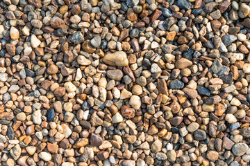 The colorful of stone rock for background texture