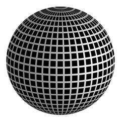 Disco ball 3D ball of mirrors