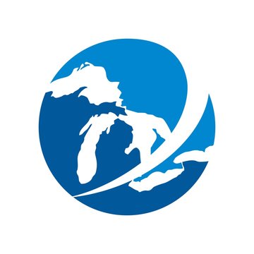 great lake logo vector.