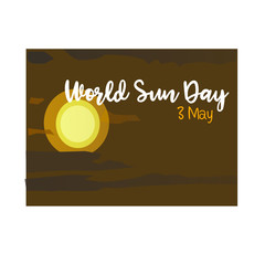 World sun day Logo Vector
