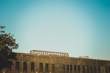cairo, egypt, february 25,2017: view inside cairo citadel with view of sky