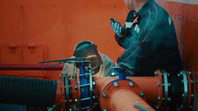 Installation of drilling fluid circulation system