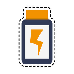 protein supplement icon image vector illustration design 