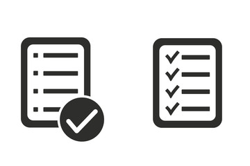 Checklist - vector icon.