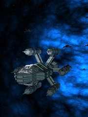 Argo Space Ship (Front View)