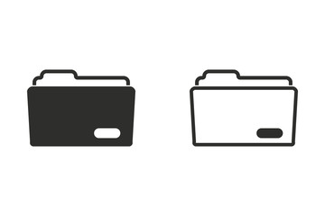 Folder - vector icon.