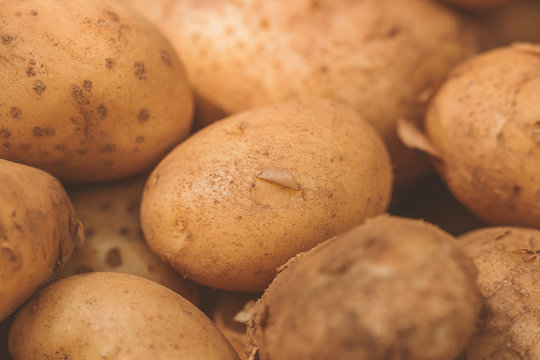 Potato, organic fruit