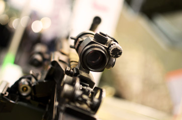 Fototapeta na wymiar sight for hunting weapons