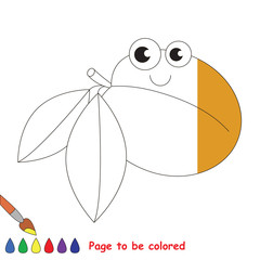 Obraz premium Page to be colored.