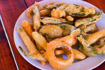 batter-fried Vegetable