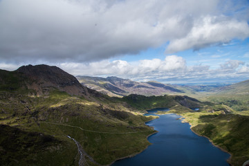 From the top of Mt Snowdon