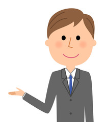 ビジネスマン　説明