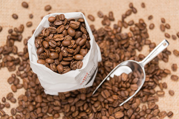 Kaffeebohnen frisch geröstet