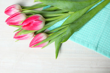 Fototapeta premium pink tulips