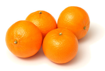 mandarin isolated on white background