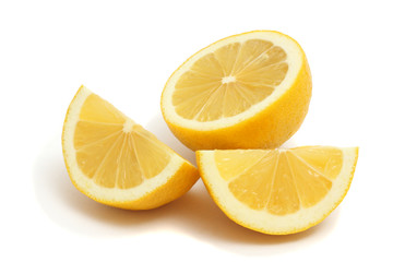 lemon isolated on white background