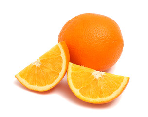 Orange isolated on white background