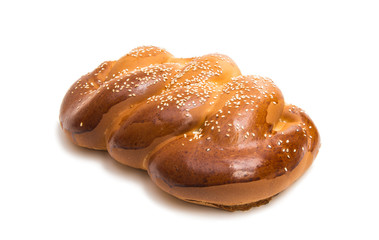 Bun roll isolated