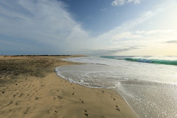   beach Santa Maria, Sal Island , CAPE VERDE















