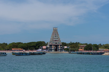 Temple Nagapooshani Amman Kovil, Nainativu, Jaffna, Sri Lanka