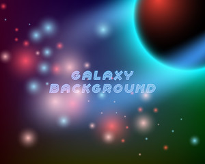 Galaxy star background
