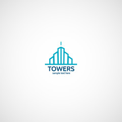 Real Estate Towers logo.