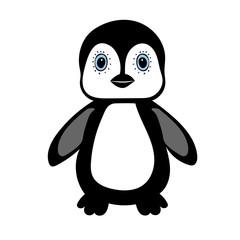 Baby Penguin standing cute animal
