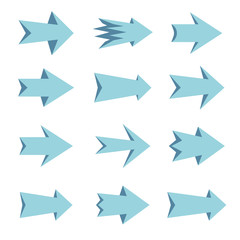 Vector set of arrows