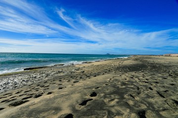 Fototapeta na wymiar beach Santa Maria, Sal Island , CAPE VERDE 