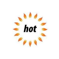 fire vector logo