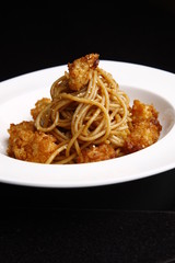 Meatballs and spaghetti