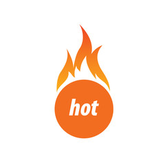 fire vector logo