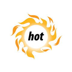 fire vector logo