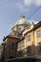 Naklejka premium The buildings of Prague