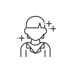 Woman, human avatars icon