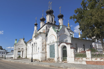 Naklejka premium Cathedral of Procopius Ustyuzhsky at the Cathedral courtyard in Veliky Ustyug, Vologda region, Russia