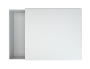 Package isolated on white background. 3d rendering