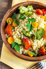 Bulgur with Vegetables