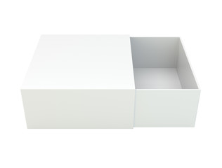 Package isolated on white background. 3d rendering