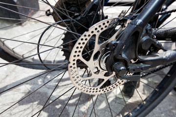 Obraz premium Tire of bicycle