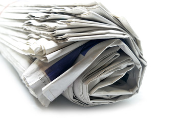 Roll of newspapers